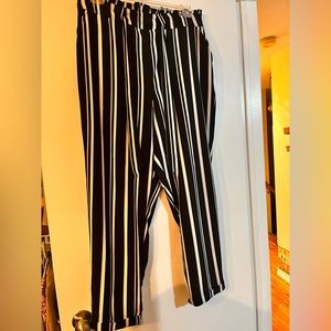 Ardene Paper Bag Striped Pants
